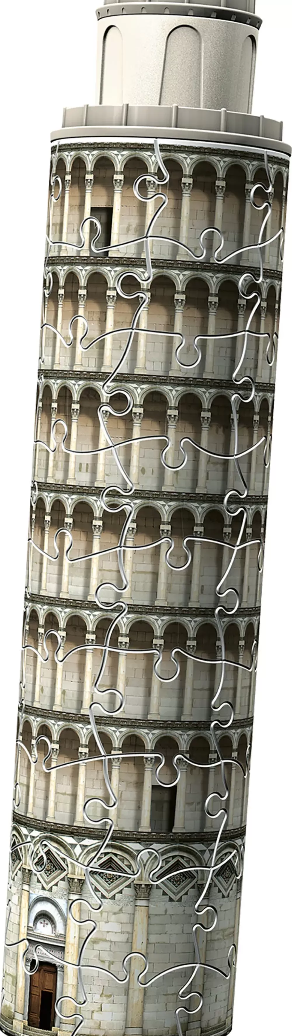 New Mini Torre Di Pisa, 54 Pezzi, 8 Anni Puzzle 3D