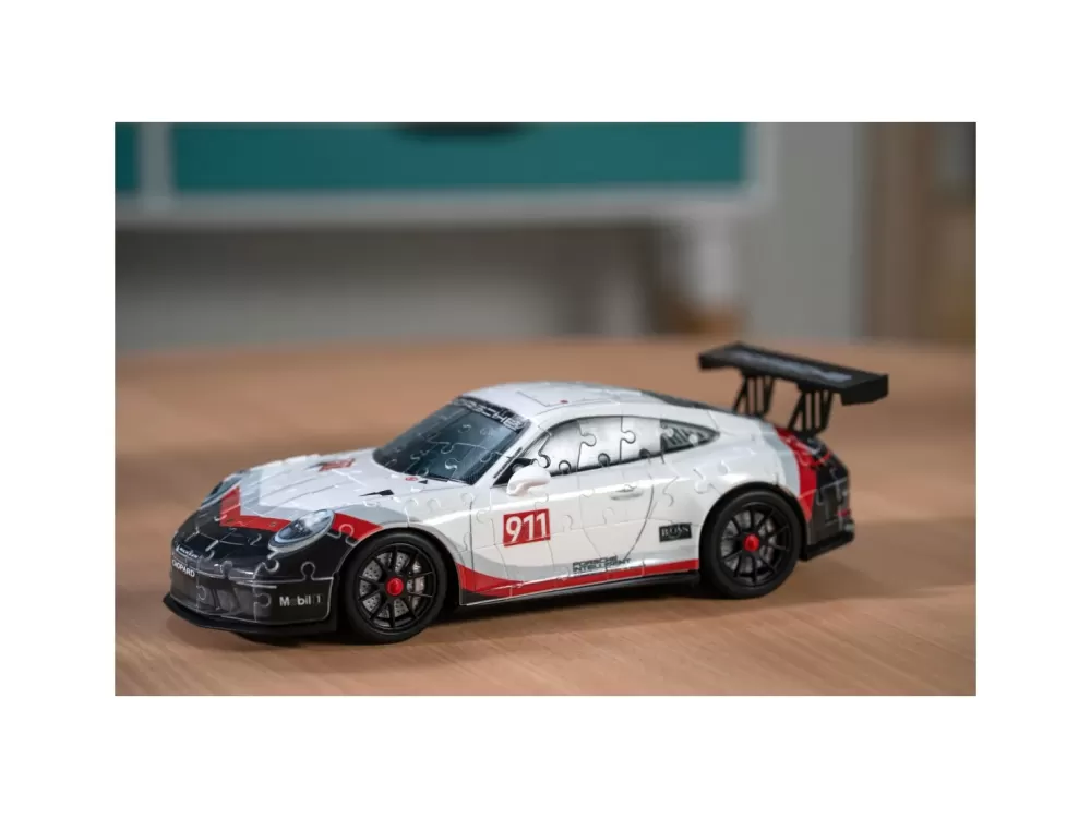 Store 3D Puzzle Porsche 911, Veicolo, 108 Pezzi, 10+ Anni Puzzle 3D