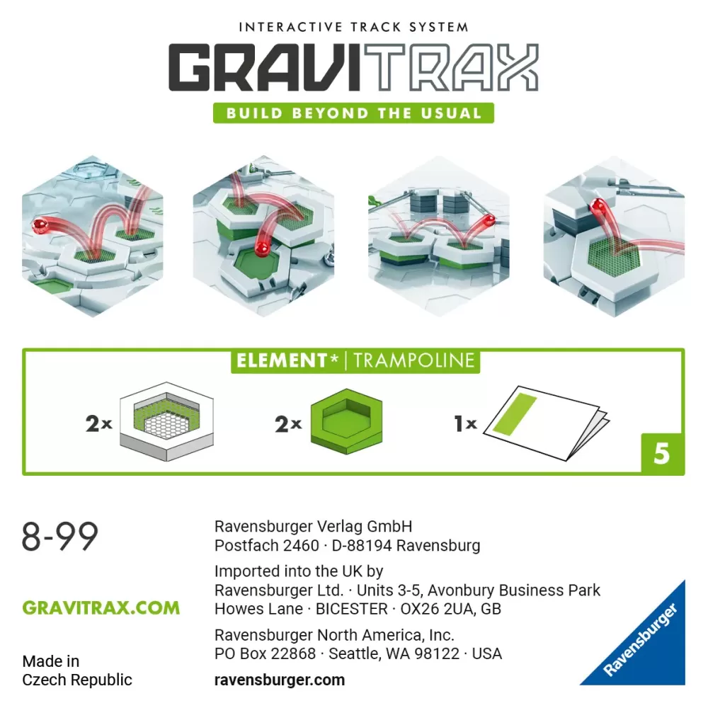 Store Ravensburger Trampoline, Gioco Innovativo Ed Educativo Stem, 8+ Anni, Accessorio Giochi Di Strategia