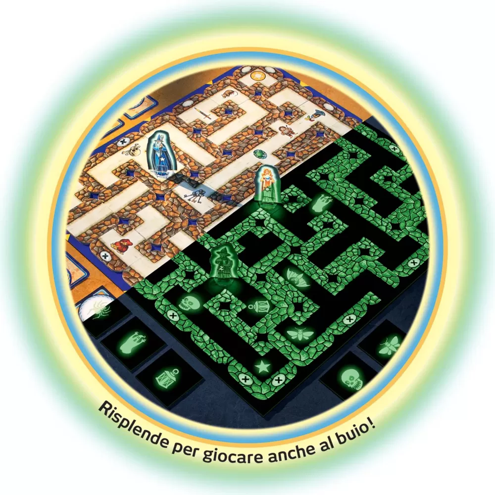 Sale Labirinto Magico Glow In The Dark, Gioco Da Tavolo, Da 2 A 4 Giocatori, 7+ Anni Giochi In Scatola Per Famiglia