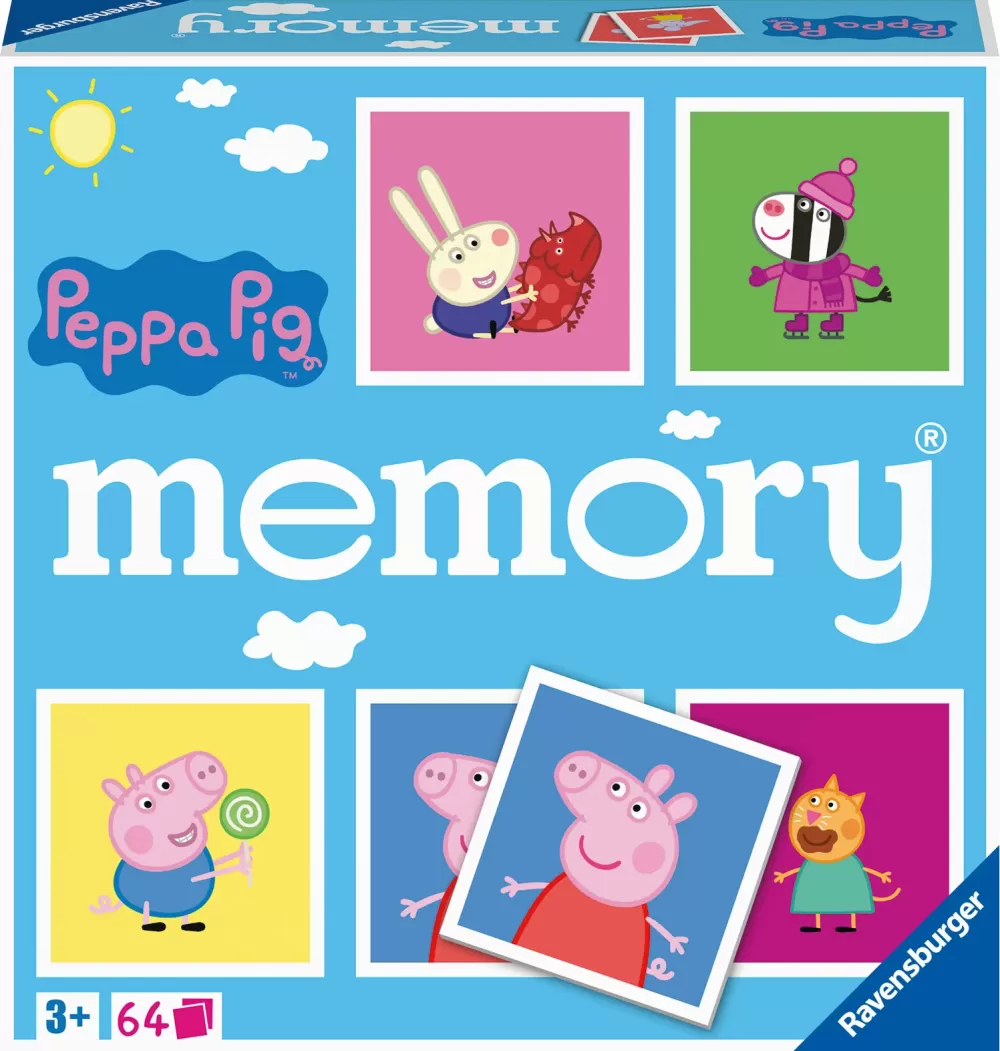 Fashion Ravensburger Memory® Versione , 64 Tessere, Gioco Da Tavolo, 3+ Anni Giochi Di Carte