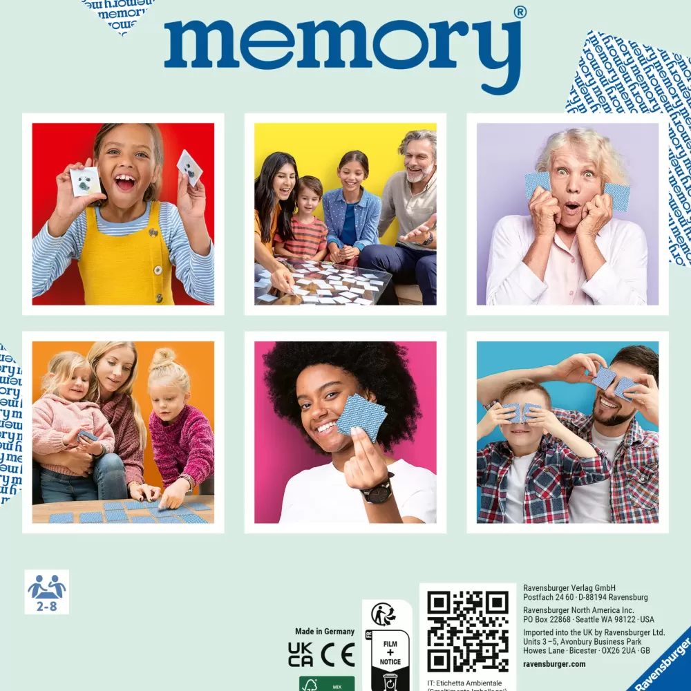 Best Sale Memory® Versione Unicorns, 64 Tessere, Gioco Da Tavolo, 3+ Anni Giochi Di Carte