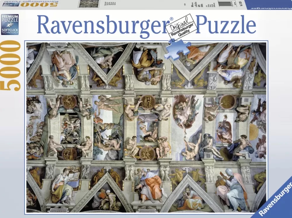 Outlet Puzzle 5000 Pezzi Cappella Sistina Puzzle 2000 Pezzi