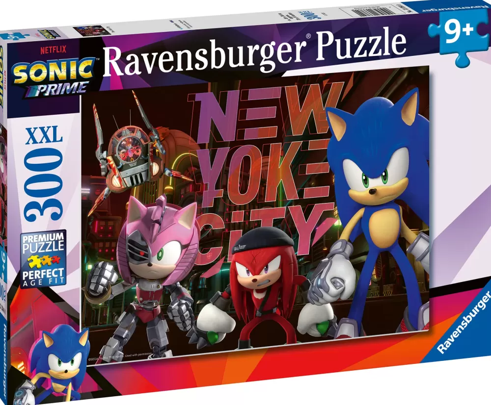 Cheap Puzzle Sonic, 300 Pezzi Xxl, Eta Raccomandata 9+ Anni Puzzle Per Bambini