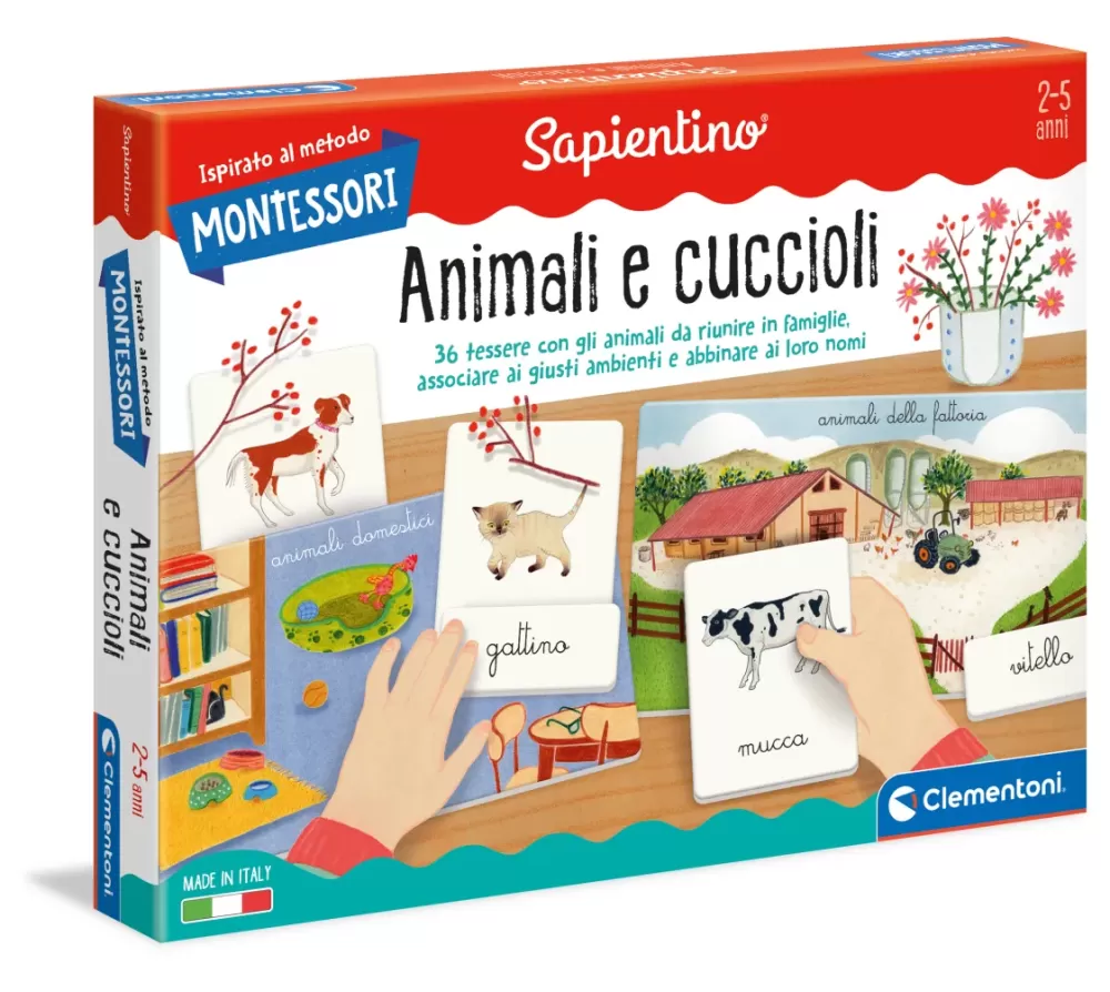 Fashion Montessori Gli Animali E I Loro Cuccioli Primi Apprendimenti