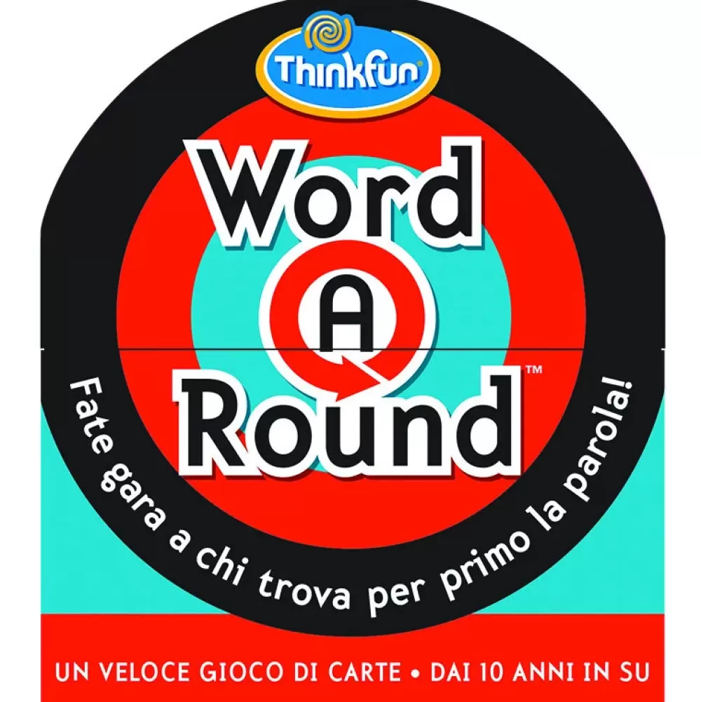 Best Sale Thinkfun Word A Round, Gioco Di Carte Per Bambini, Parole E Abilita Linguistiche, Eta 10+ Anni Giochi Di Carte