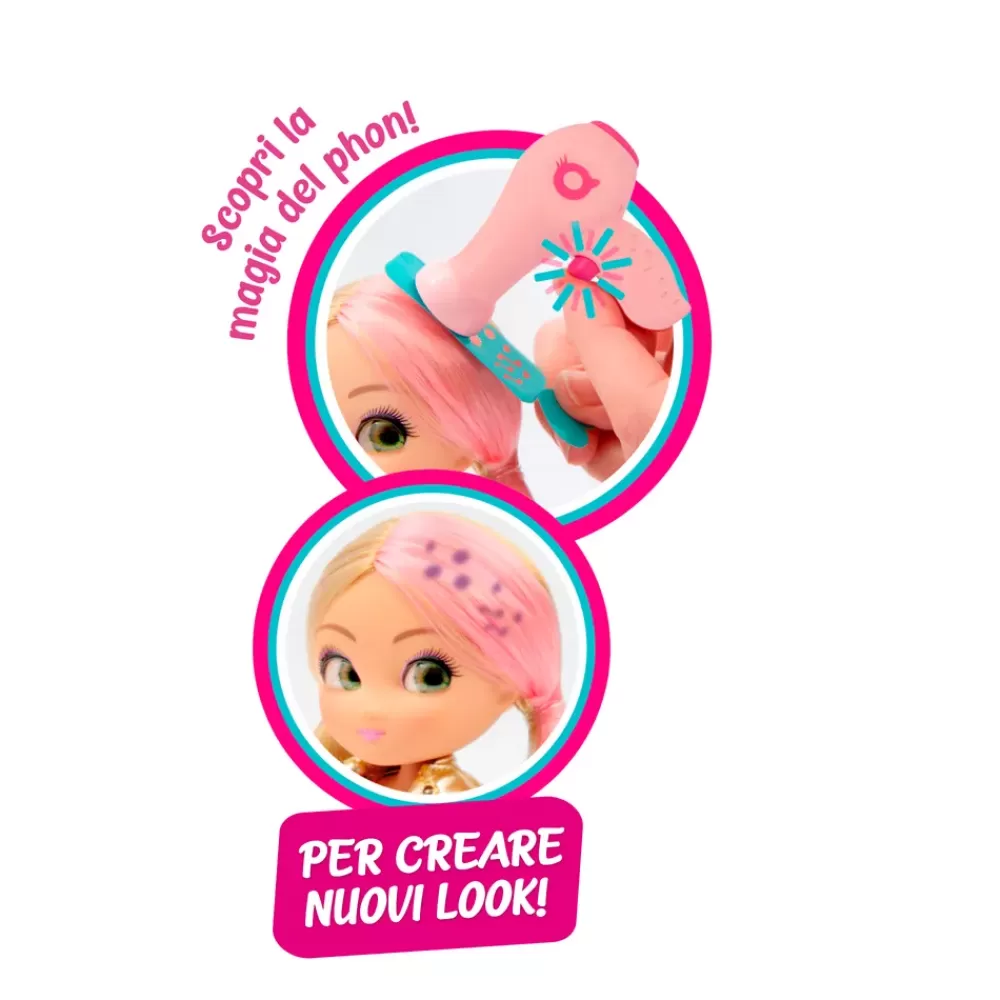 Fashion Amy Wow Hair Gioca E Scopri La Magia Del Phon Fashion Dolls