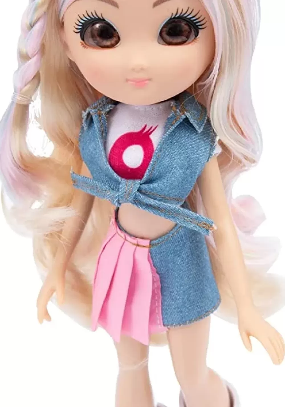 Cheap Unique Eyes Bambola Articolata 25 Cm, Con Occhi Grandi Magici E Profondi, Segue Il Tuo Sguardo, Rebecca Fashion Doll Fashion Dolls